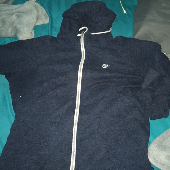 Blue Nike Hoodie - Picture 2 of 3